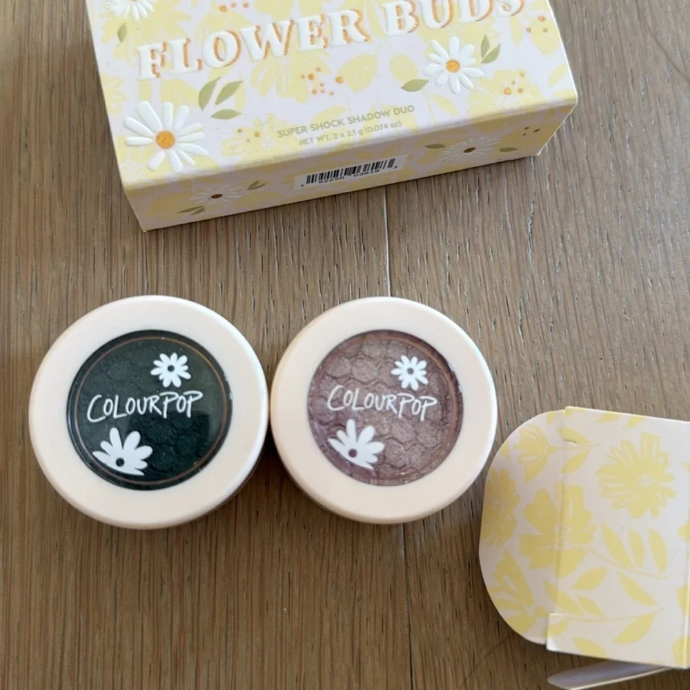 Colourpop super shock shadow duo Flowerbuds NIB